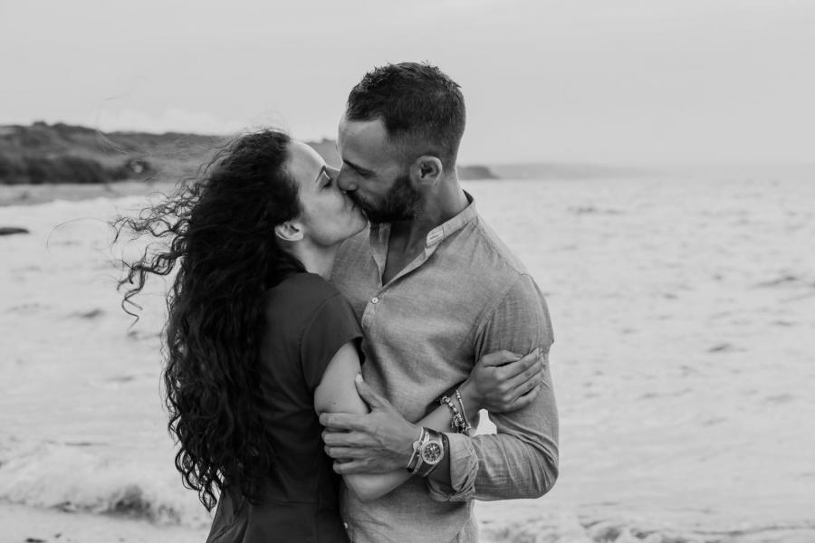 Engagement al mare