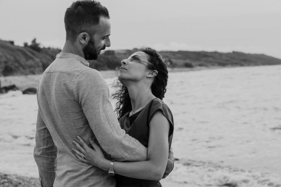 Engagement al mare