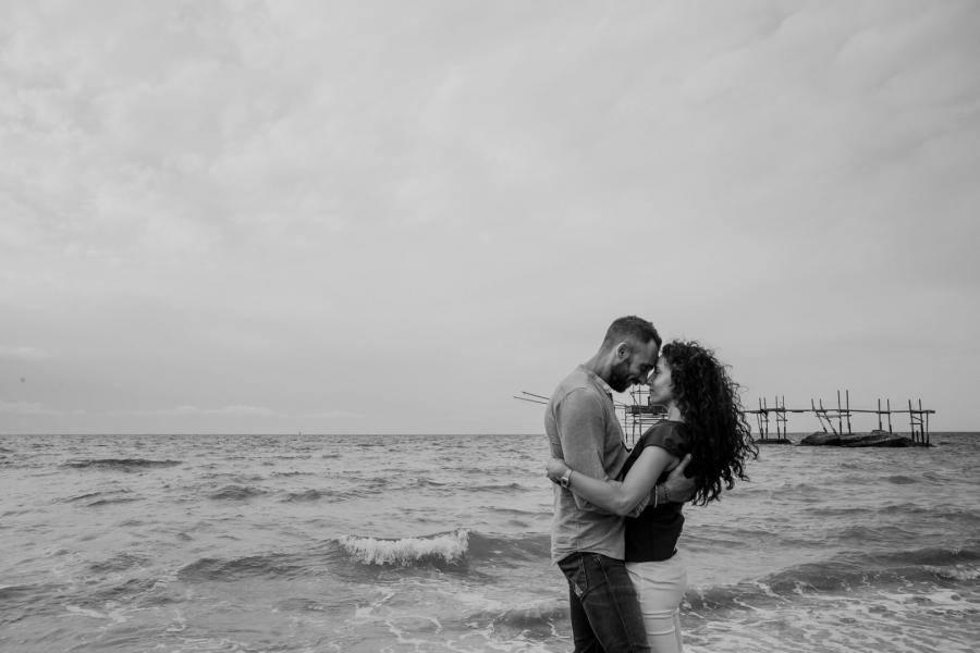 Engagement al mare