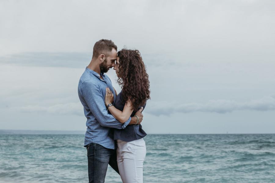 Engagement al mare