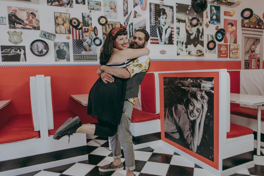 Matrimonio-rockabilly