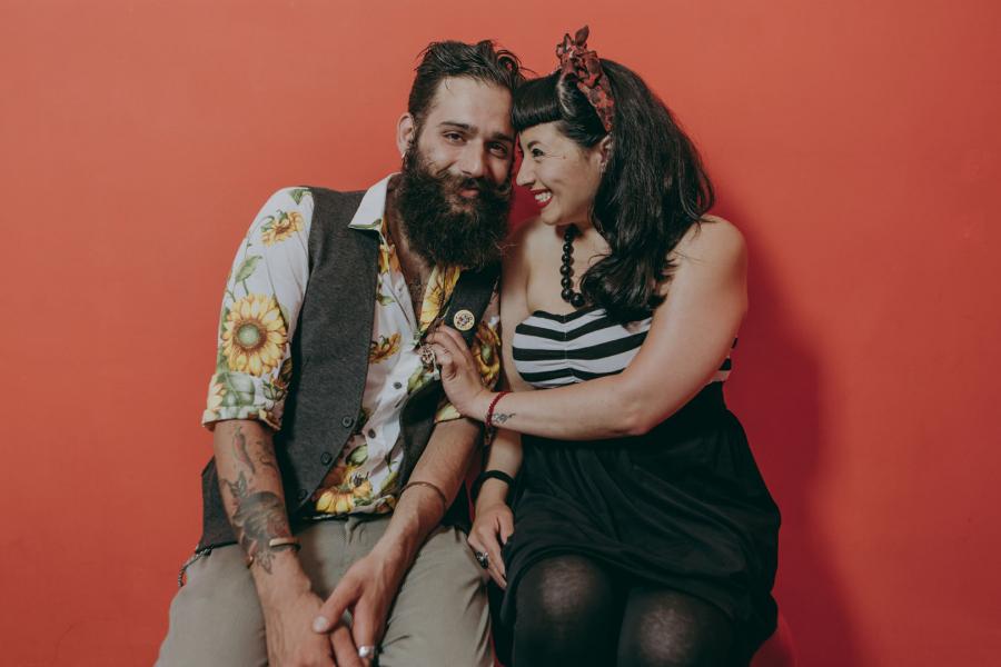 Matrimonio-rockabilly