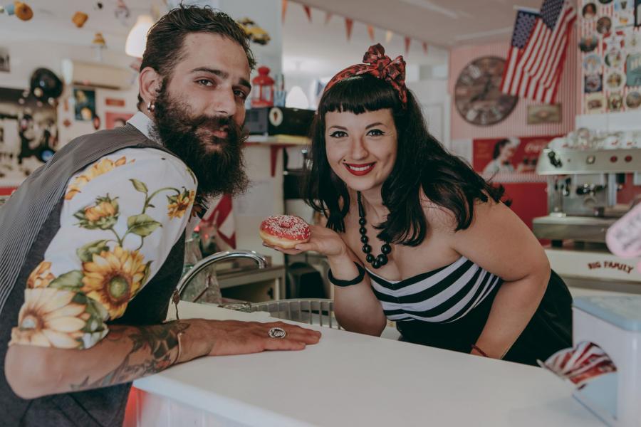 Matrimonio-rockabilly