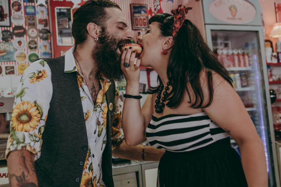Matrimonio-rockabilly