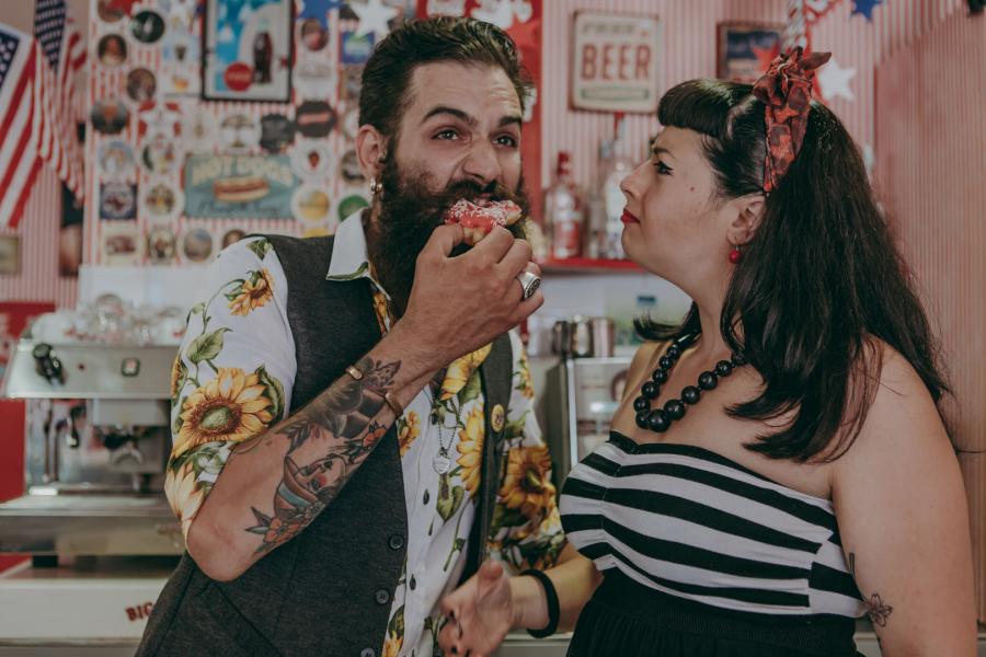 Matrimonio-rockabilly