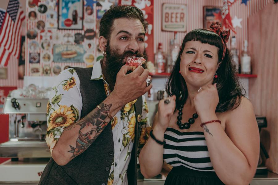 Matrimonio-rockabilly