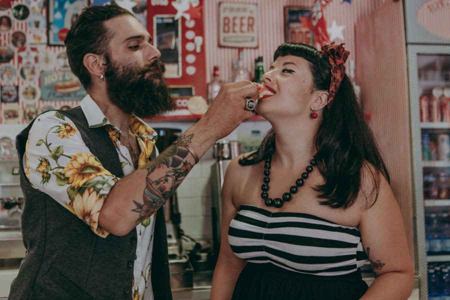 Matrimonio-rockabilly