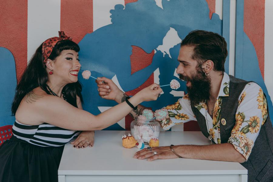 Matrimonio-rockabilly
